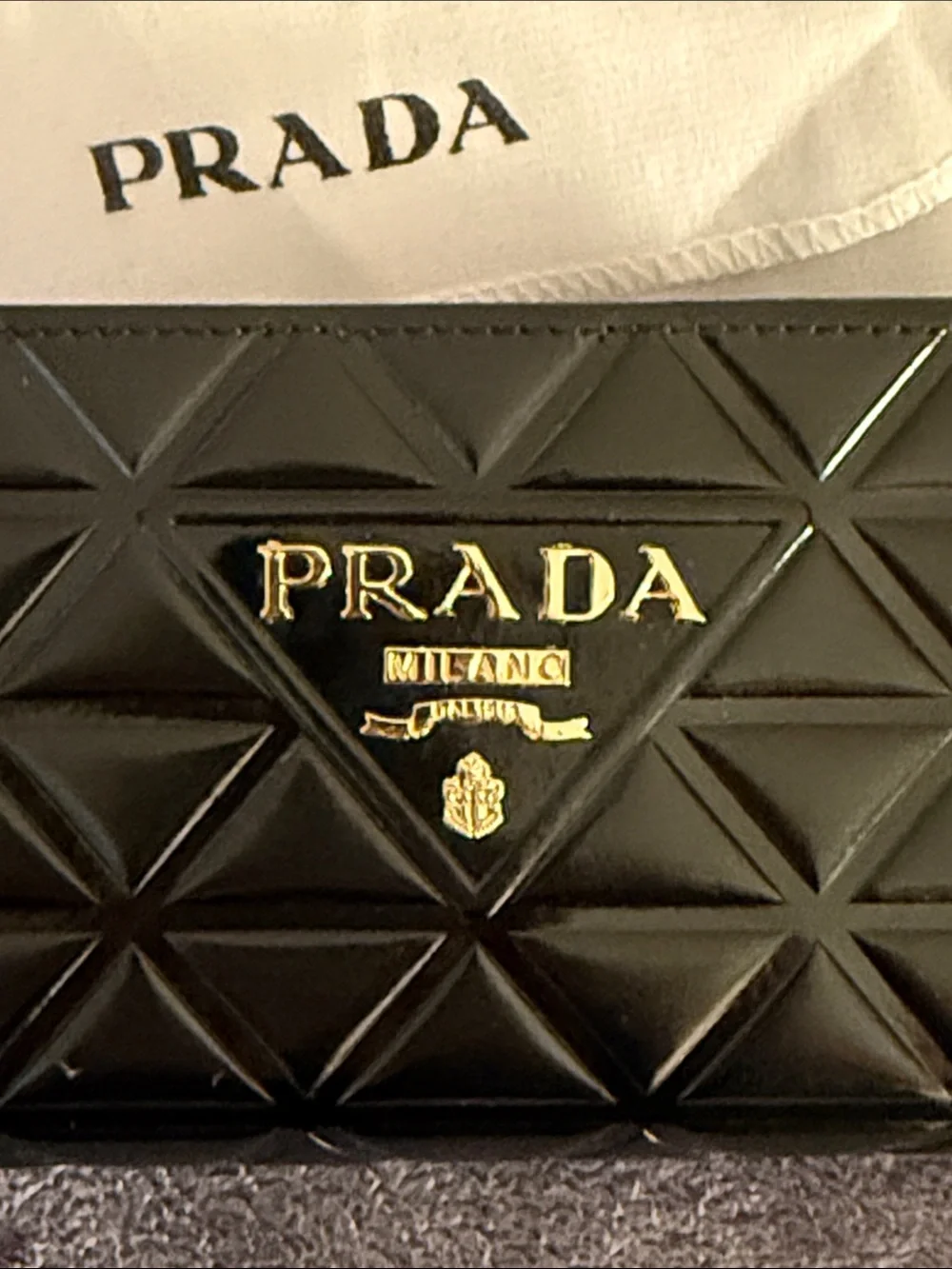 Prada Patent Leather Wallet